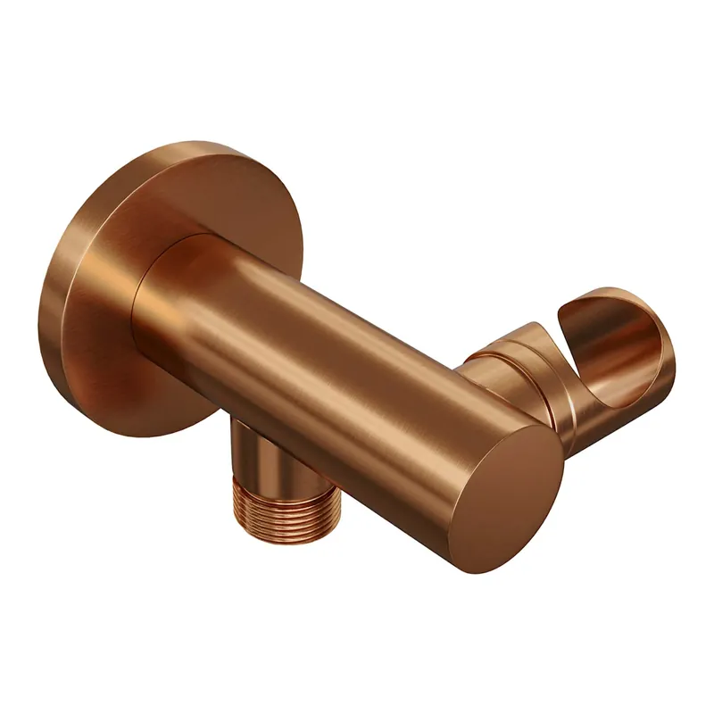 Brauer Copper Edition Wandhouder met Watertuitlaat - PVD - Geborsteld Koper Alleen Vandaag
