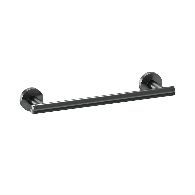 Laatste Versie Brauer Gunmetal Edition Handdoekrek - 30cm - PVD - Geborsteld Gunmetal