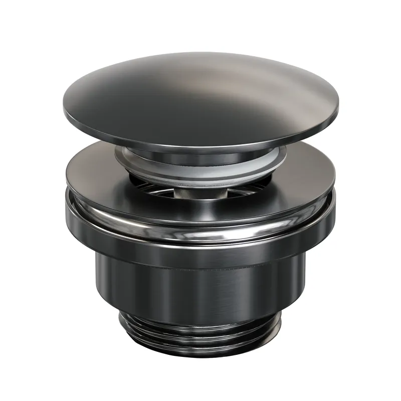 Brauer Gunmetal Edition Klikwaste Afvoerplug - PVD - Geborsteld Gunmetal Betrouwbaar