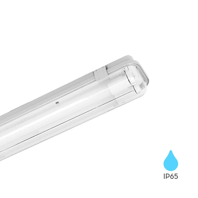 Gereduceerde Prijs Braytron Aqualine LED Wand Lamp - 18W - IP65 - 120cm - 6500K - Wit