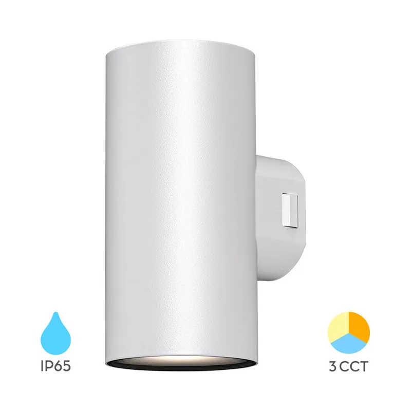 Alleen Vandaag Braytron Vekta LED Wand Lamp - 9W - IP65 - CCT - Wit
