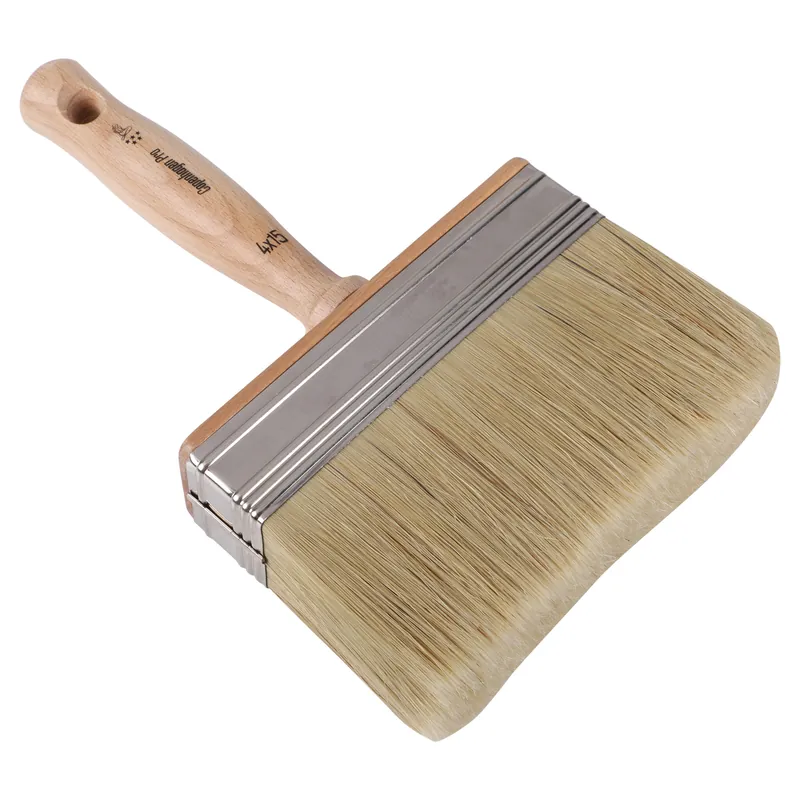 Copenhagen Pro Blokwitter - Plat - Wit Chinees Varkenshaar - 4x15cm Actieprijs