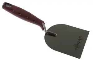 Fabrieksprijs DD-PS Platschopje RVS 100 mm. DOORDAGT-PREMIUM SOFT