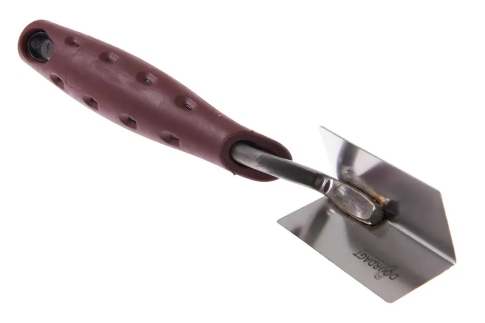 Koopje Doordagt Premium Soft Inwendig Scherp Hoektroffel - RVS - 30x80mm
