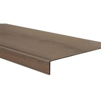 Floorlife Paddington PVC Traprenovatie Set: Stroken, Stootborden, Trapneuzen voor 4 Treden - Smoky Speciale Aanbieding