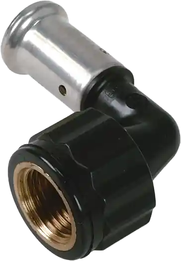Speciale Aanbieding Henco Kniekoppeling - Pers x Binnendraad - Kunststof - 20mm x 1/2"