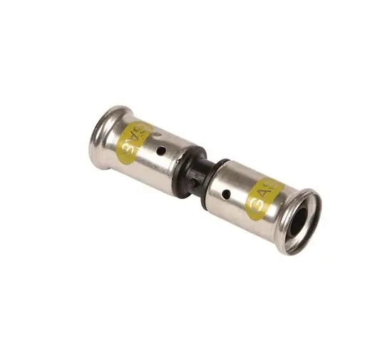 Henco Rechte Koppeling - Gas - Pers - Kunststof - 16x16mm Hete Deal