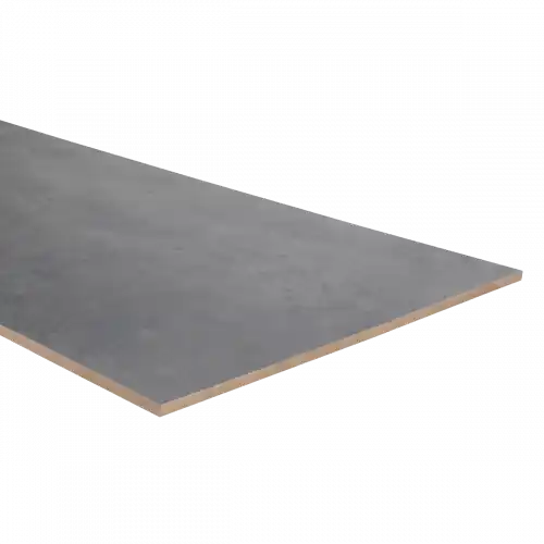 K-Stairs Dubbel Stootbord MDF - 138x40cm - Basalt Donker Populair