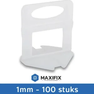 Maxifix Levelling Clips - 1mm - 100st Lage Prijs