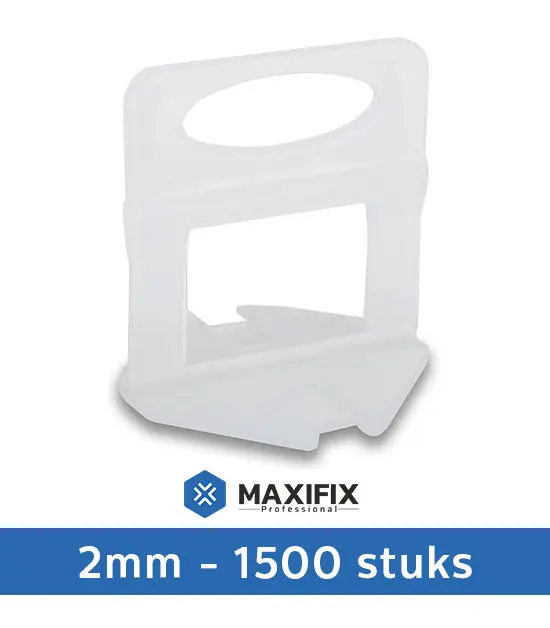 Koop Vandaag Maxifix Levelling Clips - 2mm - 1500st