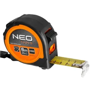 Koopje NEO Rolmaat 8mtr, Magnetisch