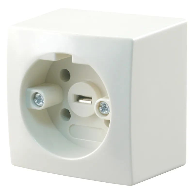 Nu Kopen Perilex Contactdoos Opbouw 16A 68x50x68mm - Wit