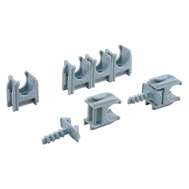 Q-Link Buisclip Euro - 16mm - 10 stuks - Grijs Gecertificeerd