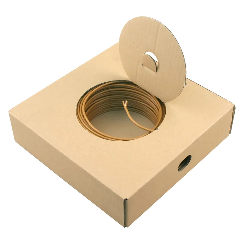Gratis Retour VD Draad Fasedraad 2,5mm - 100mtr - Bruin