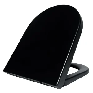 Vesta Toiletzitting met Softclose & Quick Release - Mat Zwart Beperkte Voorraad