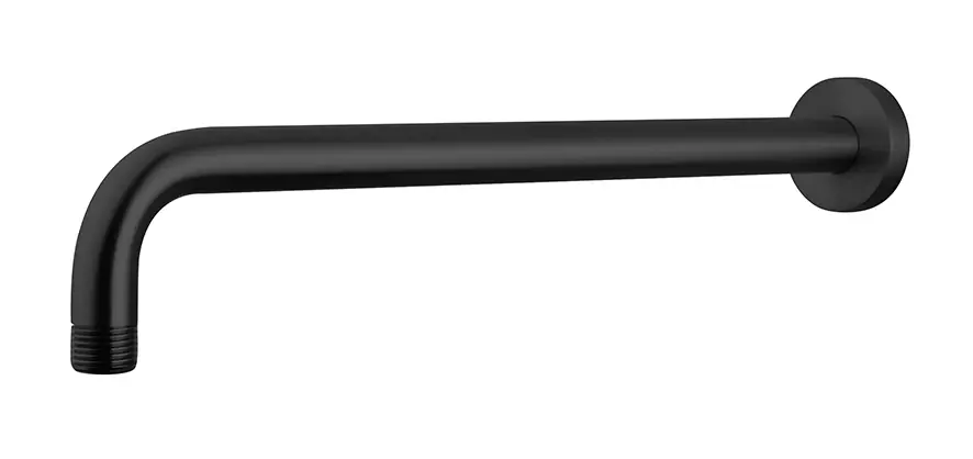 Wiesbaden Caral Douchearm met Muurbevestiging - 45cm - Mat Zwart Lage Prijs