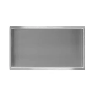 Wiesbaden Demis Inbouwnis - 60x30x10cm - RVS Op = Op