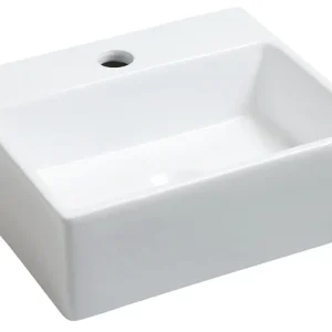 Wiesbaden Leto Keramisch Fontein - 33,5x29x11cm - Wit Laatste Kans