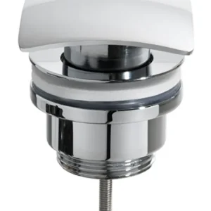 Korting Wiesbaden Rombo Afvoerplug met Clickwaste - Chroom