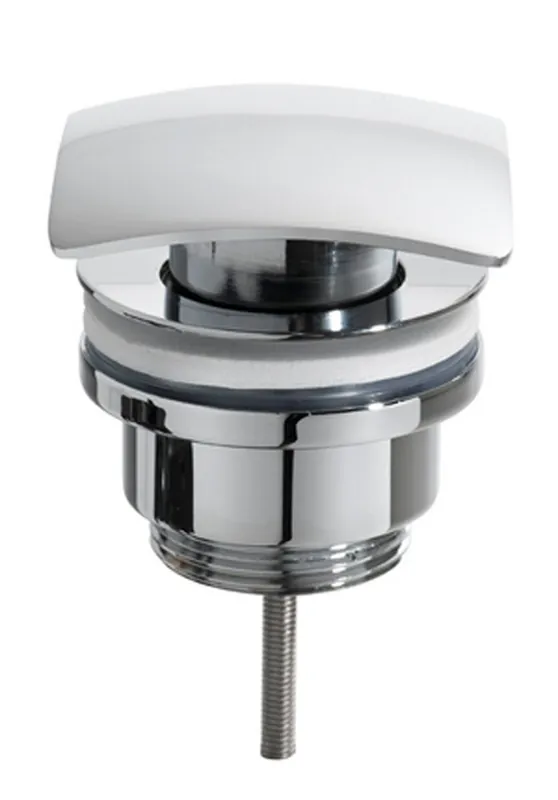 Korting Wiesbaden Rombo Afvoerplug met Clickwaste - Chroom