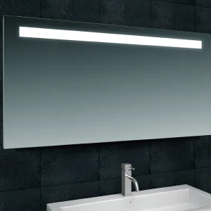 Direct Verzonden Wiesbaden Tigris Spiegel met LED Verlichting - Rechthoek - 140x80cm