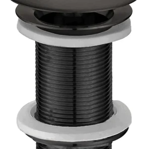 Exclusieve Aanbieding Wiesbaden Vaste Verlengd Afvoerplug - Geborsteld Gunmetal