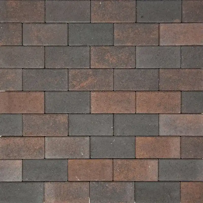 Redsun Basic Betonklinkers 21×10,5×8 cm Bruin-Zwart Beperkt Aanbod