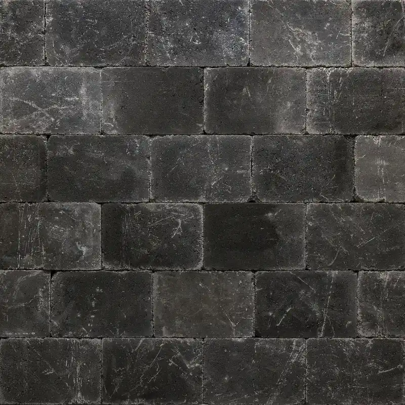Tumbelton 30x20x6 cm Coal Gecertificeerd