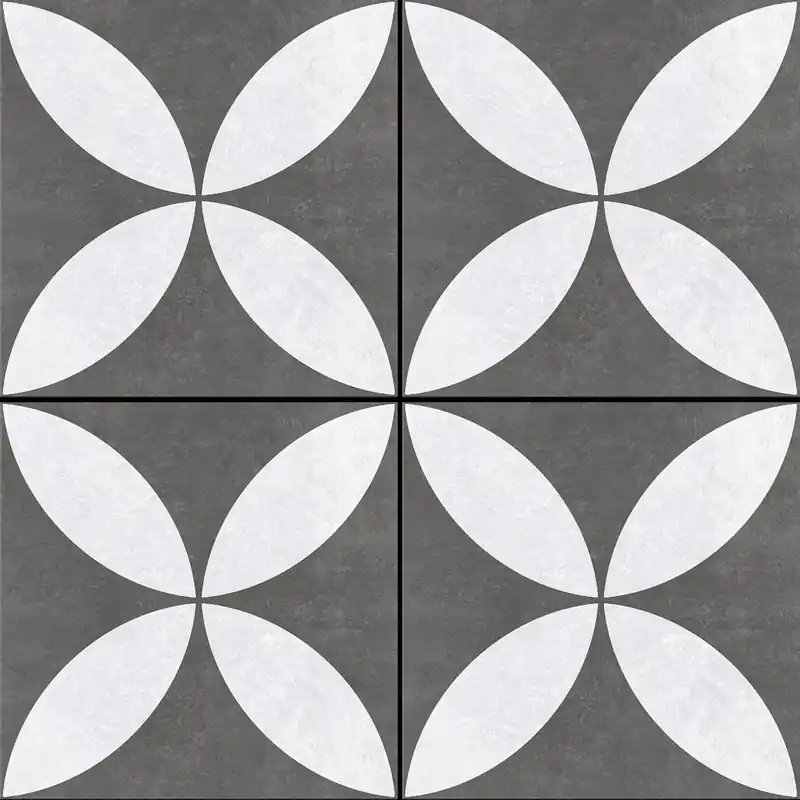 Cerasun 60x60x4 cm Flower Decor Op = Op