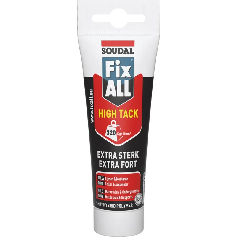 Koopje Soudal Fix All High Tack - tube 125ml (wit)