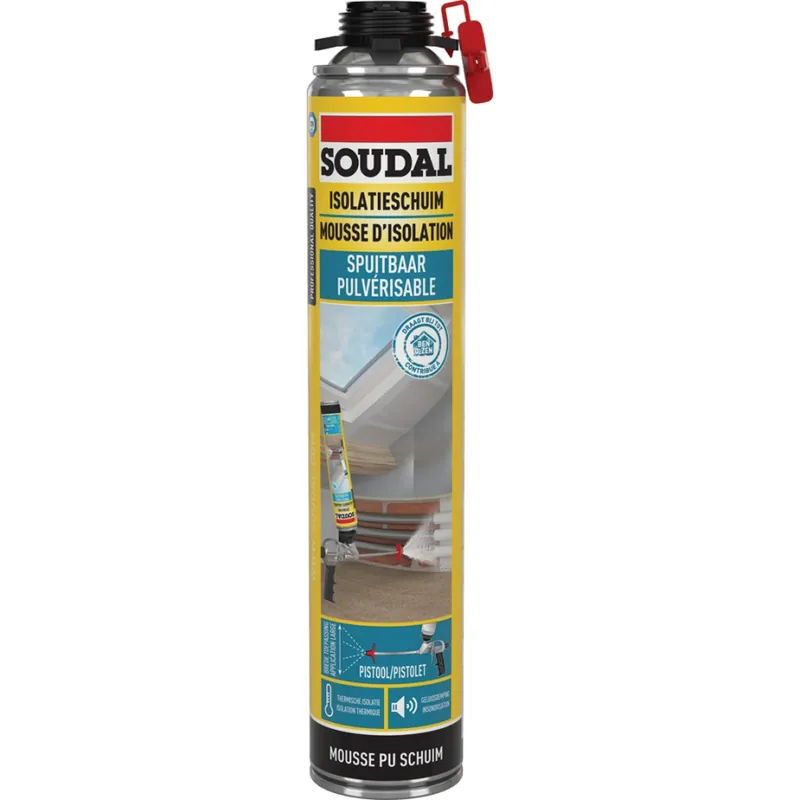 Soudal Spuitbaar isolatieschuim 700ml Beste Prijs