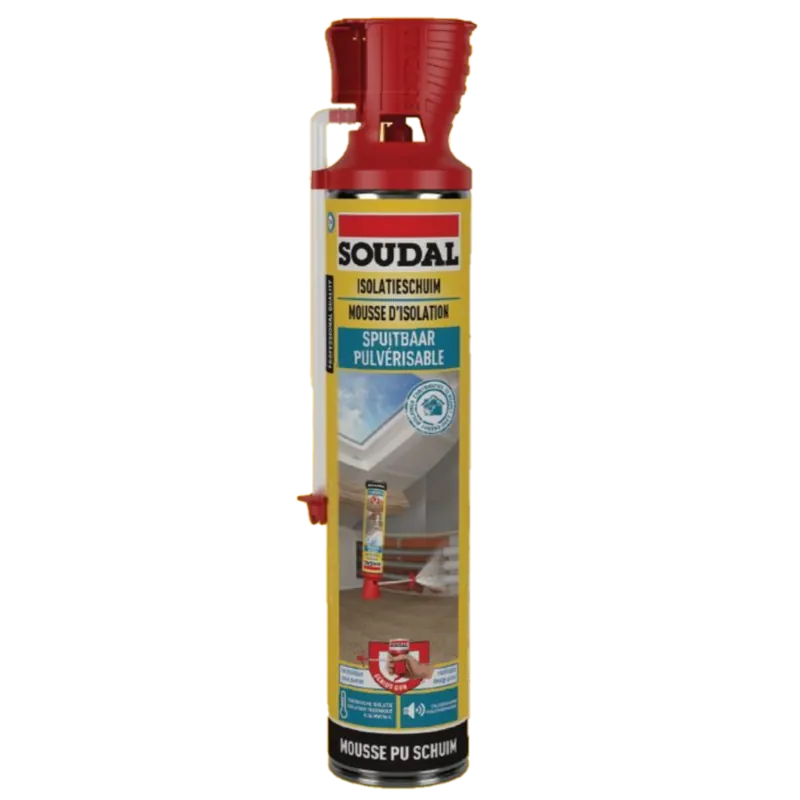 Soudal Spuitbaar isolatieschuim Genius 600ml Aanbieding