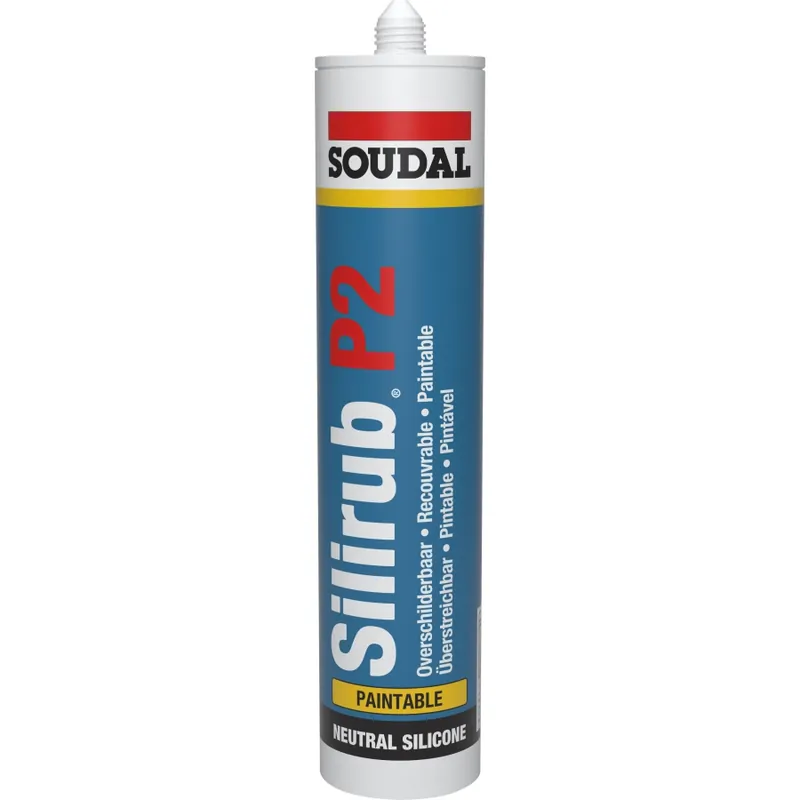 Soudal Silirub P2 310ml Hoge Kwaliteit