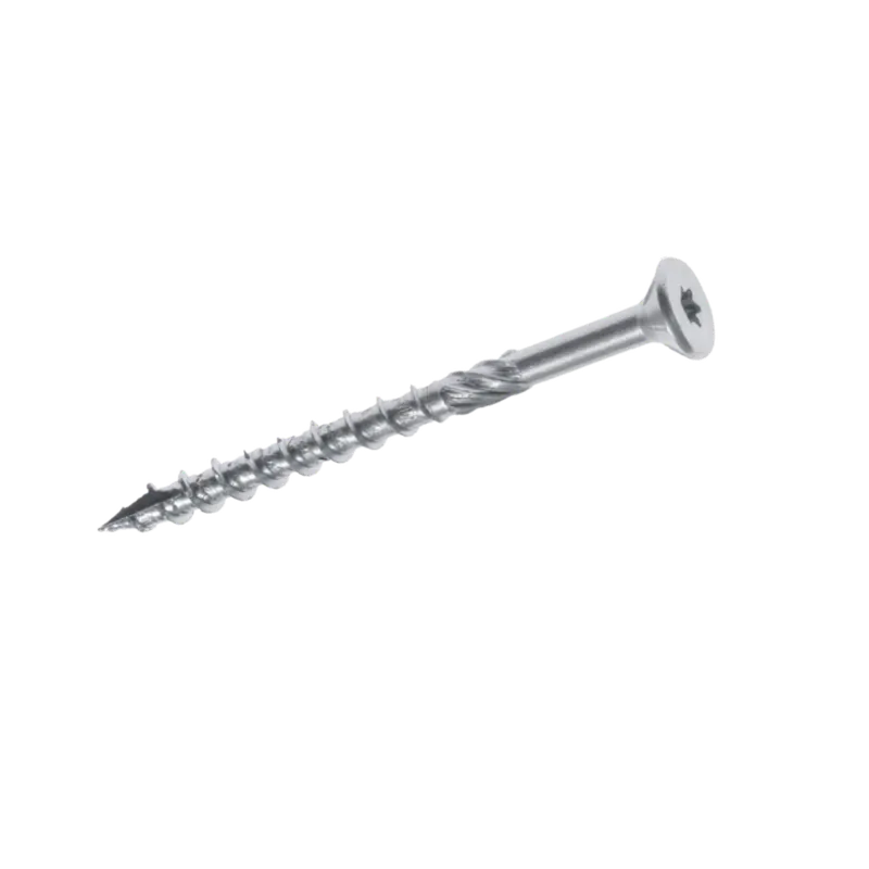 Woodies Ultimate Spaanplaatschroef Torx - 5,0 x 50 mm - platkop - T25 - RVS A2- Deeldraad (200 st) Snelle Levering
