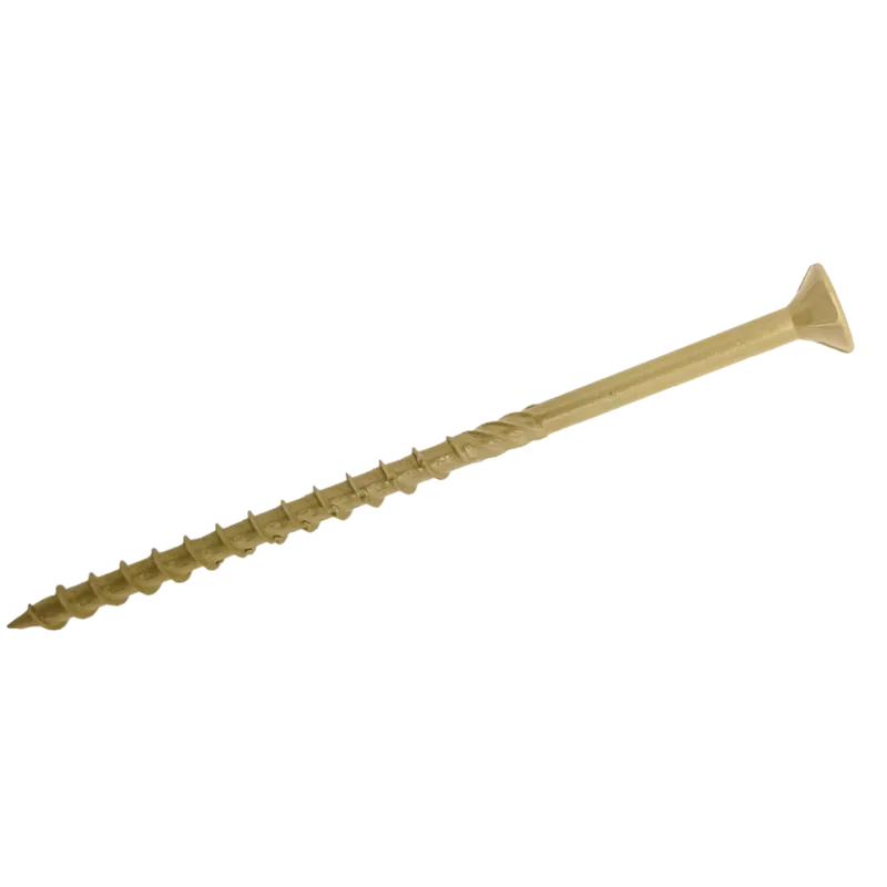 Woodies Ultimate Spaanplaatschroef Torx - 5,0 x 60 mm - platkop - T20 - deeldraad - shield - (200 st) Beperkt Aanbod