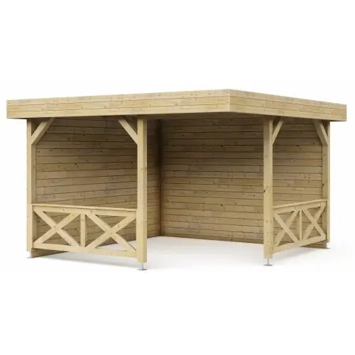 Paviljoen P3556 Interflex 370x370 cm Premium