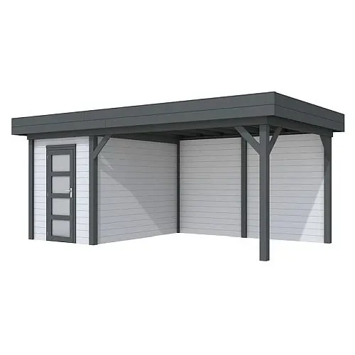 Blokhut Topvision Kiekendief 200+400x300 cm gespoten Lage Prijs