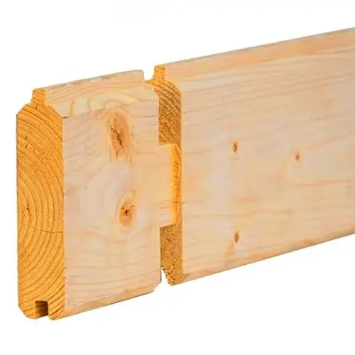 Beste Prijs Blokhut Niedersachsen 500x598+115 cm Honinggeel Geïmpregneerd