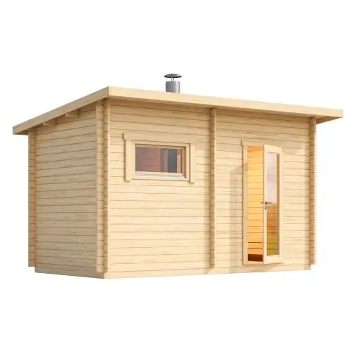 Saunahuis Jakobstad 372x208 cm Fabrieksprijs