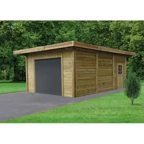 Beperkte Voorraad Garage Carport Solid 506 x 700 cm geïmpregneerd