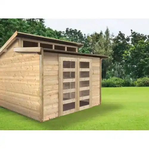 Blokhut Solid Milano 299x299 cm Koop Online