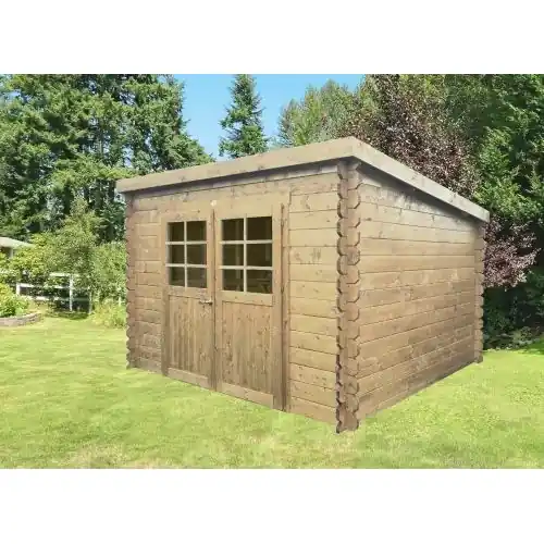 Blokhut Solid Riom 298x238 cm Exclusieve Aanbieding