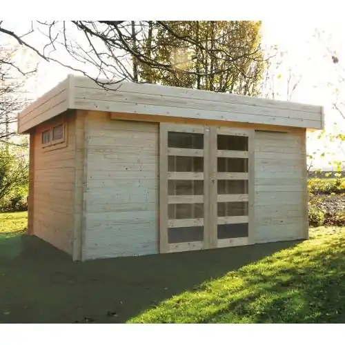 Exclusieve Aanbieding Blokhut Solid Viborg 418x328 cm
