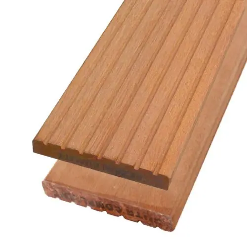 Vlonderplank hardhout bankirai 2,5x14,5 cm groef/glad Superprijs