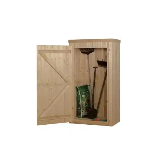 Seizoensaanbieding Tuinkast Lelie 190x100x58 cm groen geïmpregneerd