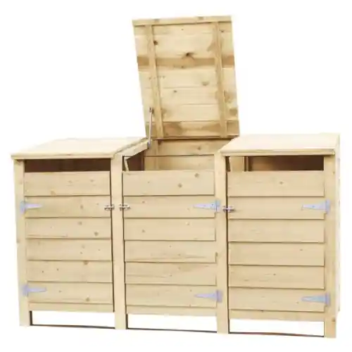Beperkte Voorraad Containerkast triple 128,7x224,5x89 cm