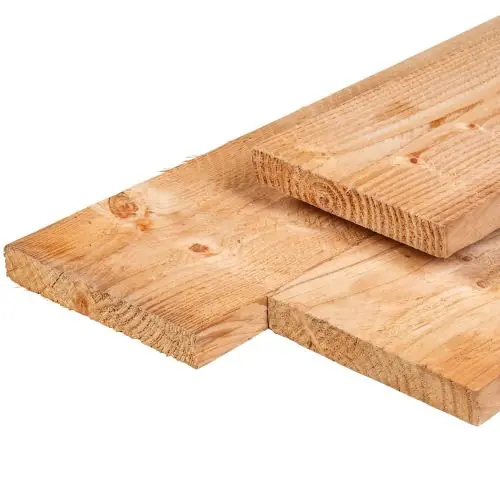 Tuinplank douglas bezaagd 2,5x25x300 cm Beperkt Aanbod