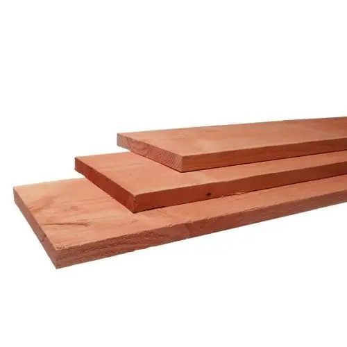 Douglas fijnbezaagde plank 2,2x20x500 cm onbehandeld Exclusieve Aanbieding