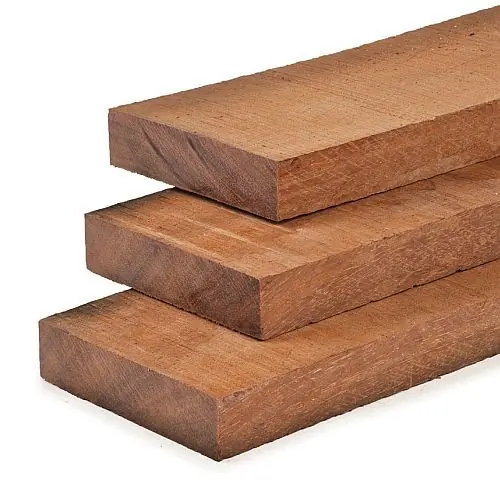 Tuinplank hardhout azobé 4x20x350 cm Bestseller