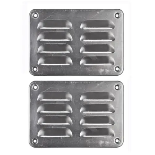 Ventilatieroosters voor blokhut (per 2 stuks) Seizoensaanbieding